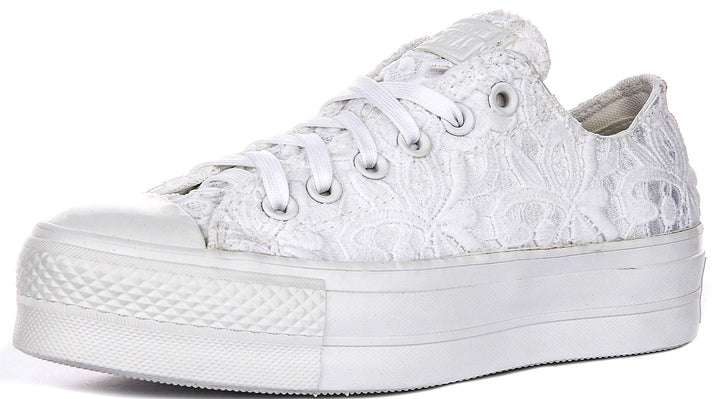 Converse Chuck Taylor All Star Crochet A15005C In White For Women