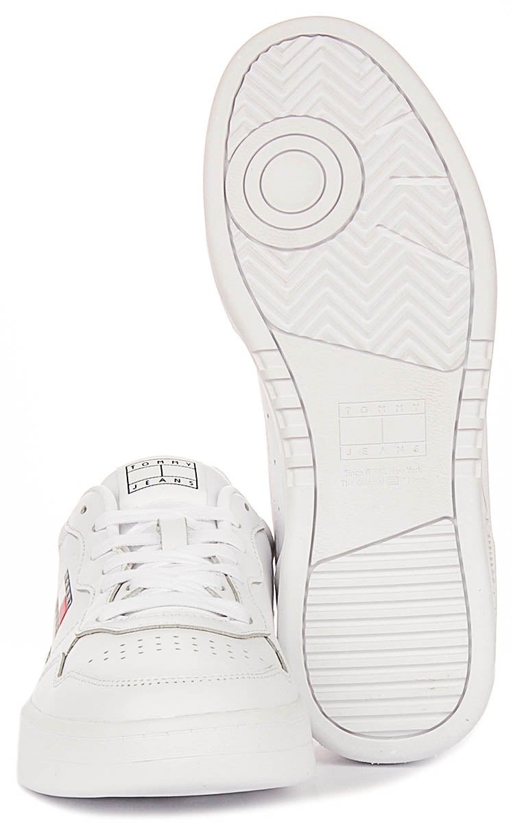 Tommy Cupsole Essential In White For Men