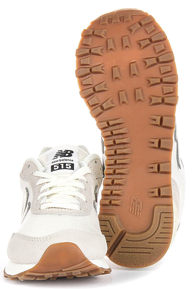New Balance WL515 SO3 In White Leopard For Women