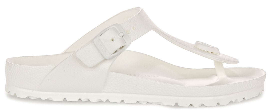 Birkenstock Gizeh Eva In White | Regular Fit