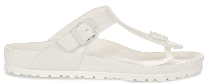 Birkenstock Gizeh Eva In White | Regular Fit