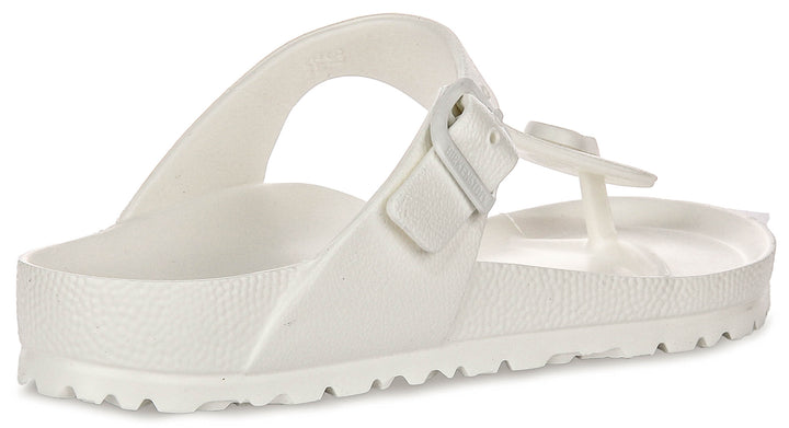 Birkenstock Gizeh Eva In White | Regular Fit