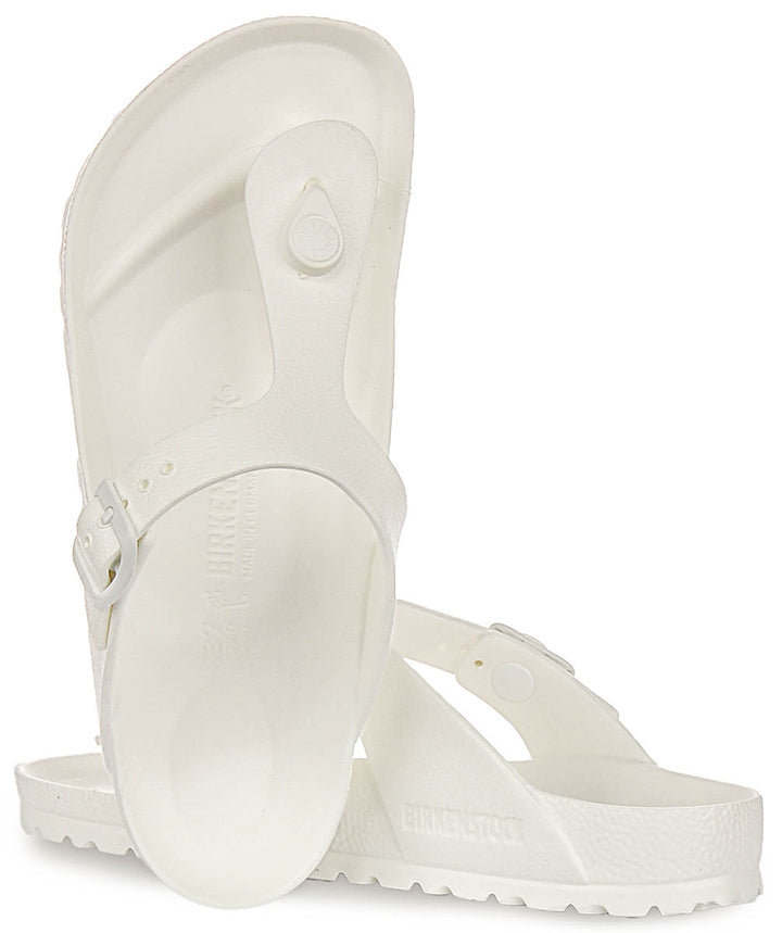 Birkenstock Gizeh Eva In White | Regular Fit