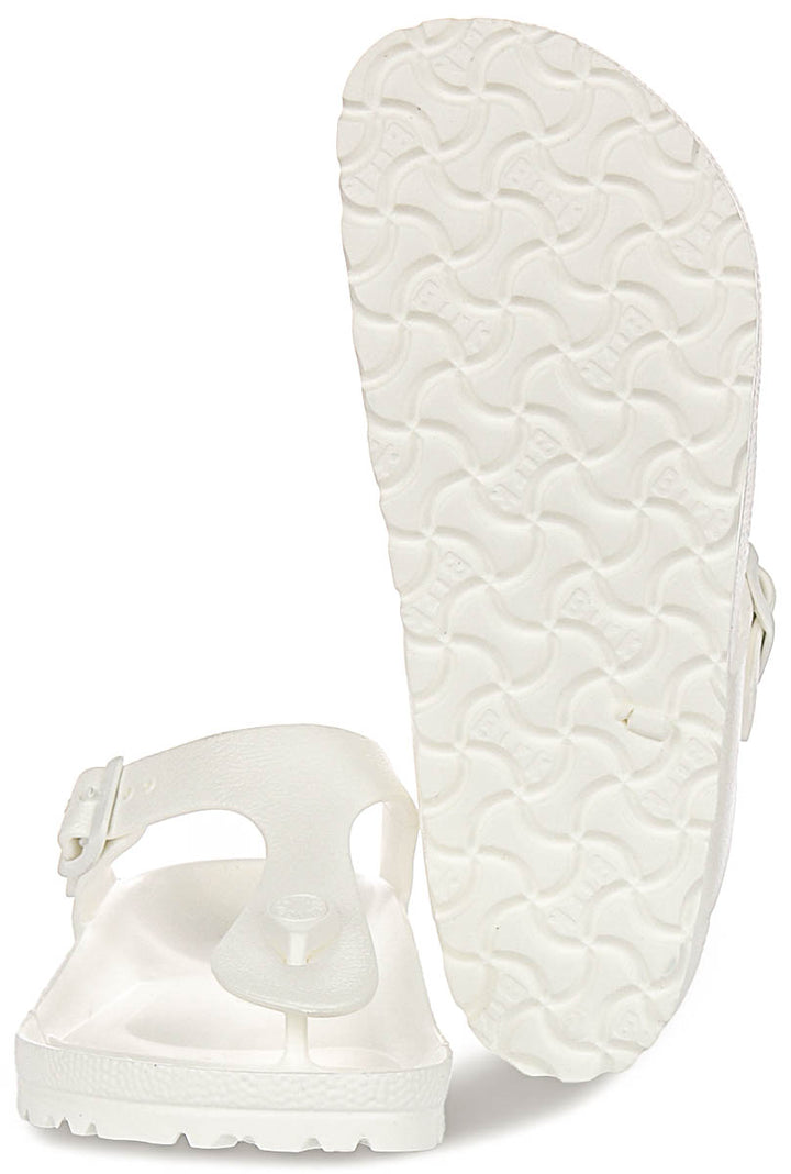 Birkenstock Gizeh Eva In White | Regular Fit