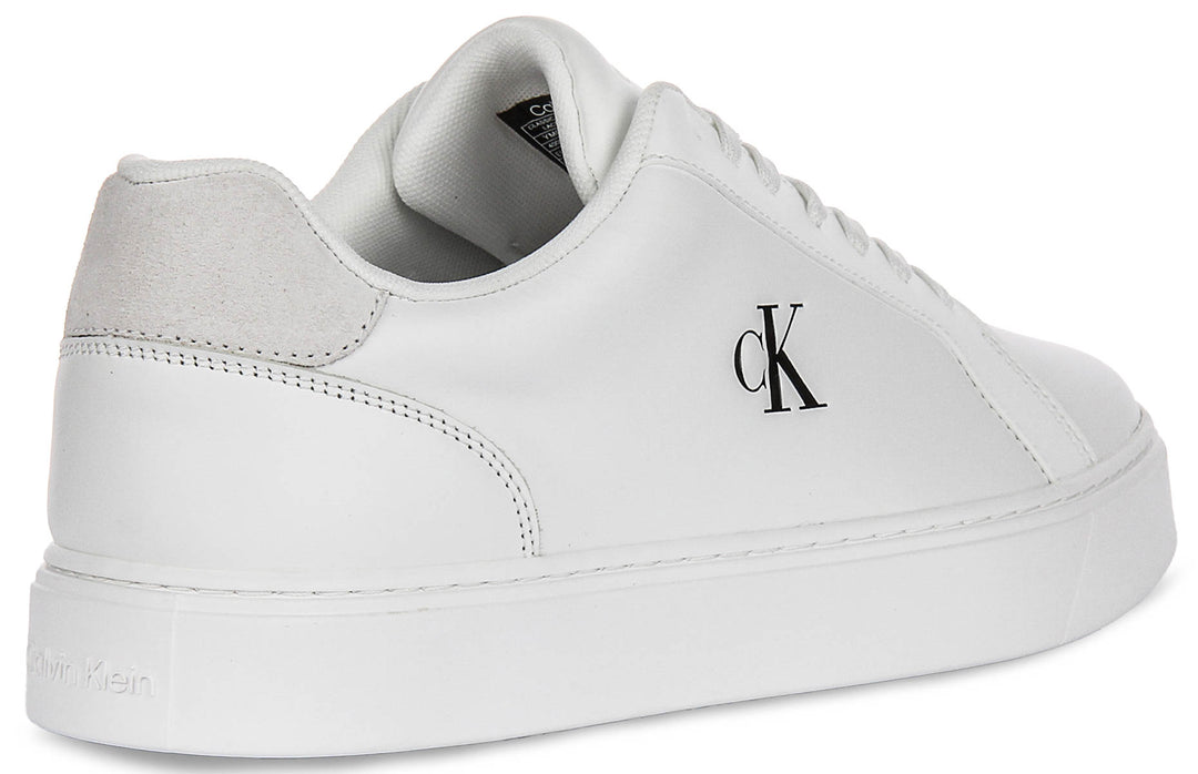 Calvin Klein Classic Cupsole In White For Men