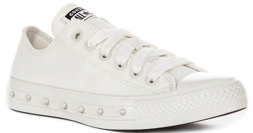 Converse Chuck Taylor A15507C All Star Spikes In All White