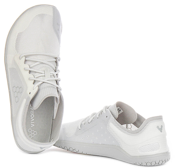 Vivobarefoot Primus Lite 3.5 In White For Women