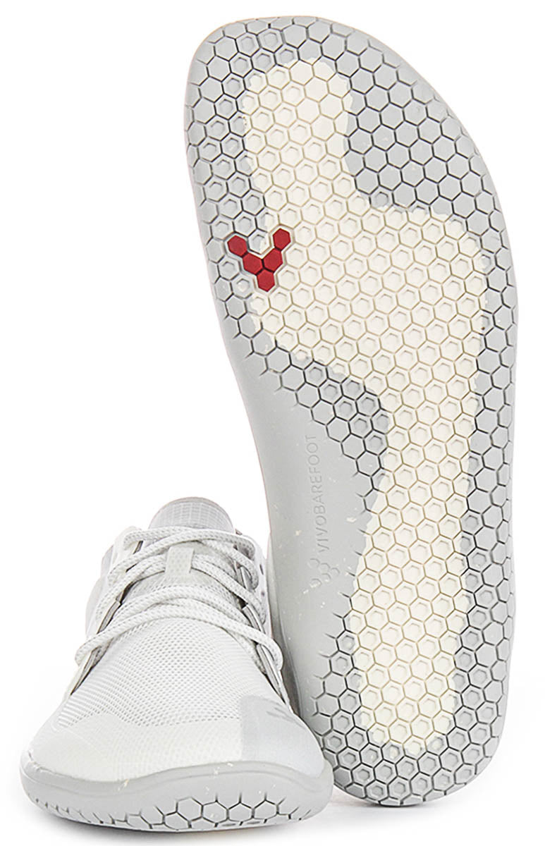 Vivobarefoot Primus Lite 3.5 In White For Women