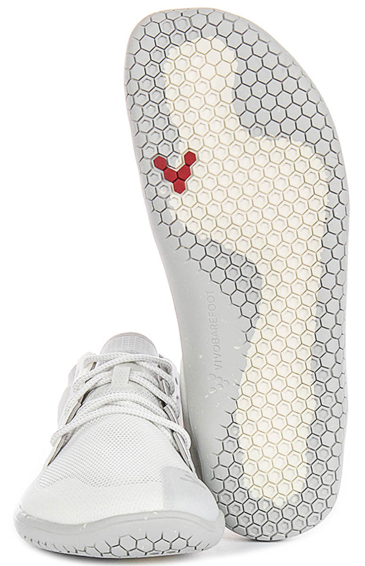 Vivobarefoot Primus Lite 3.5 In White For Men