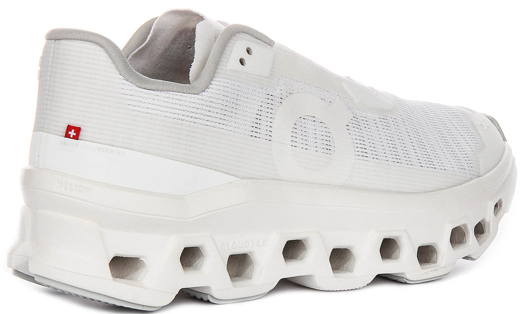 On Running Cloudmonster Void In White For Men