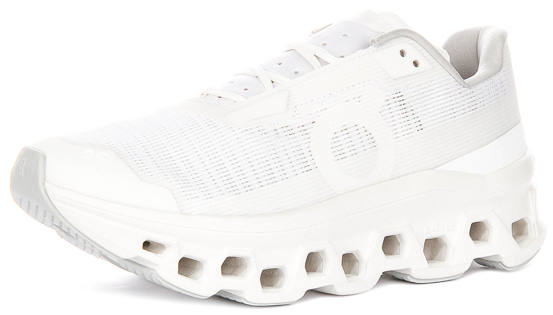 On Running Cloudmonster Void In White For Men