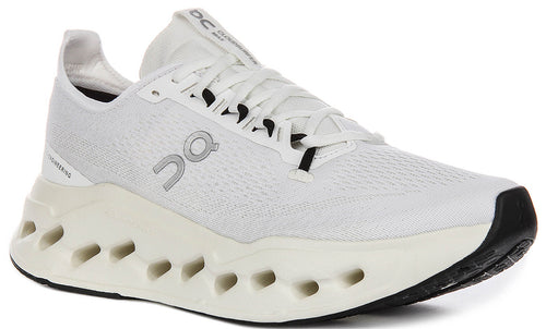 On Running Cloudsurfer Max In White For Men