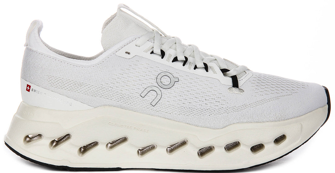 On Running Cloudsurfer Max In White For Men