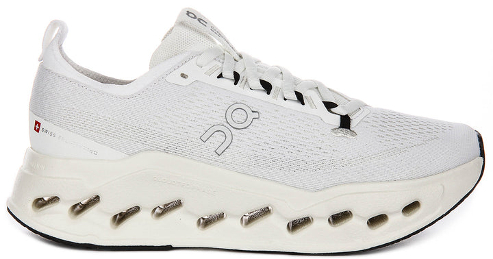 On Running Cloudsurfer Max In White For Women