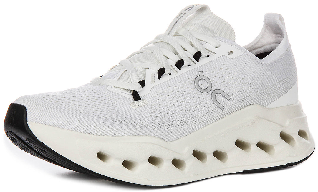 On Running Cloudsurfer Max In White For Women