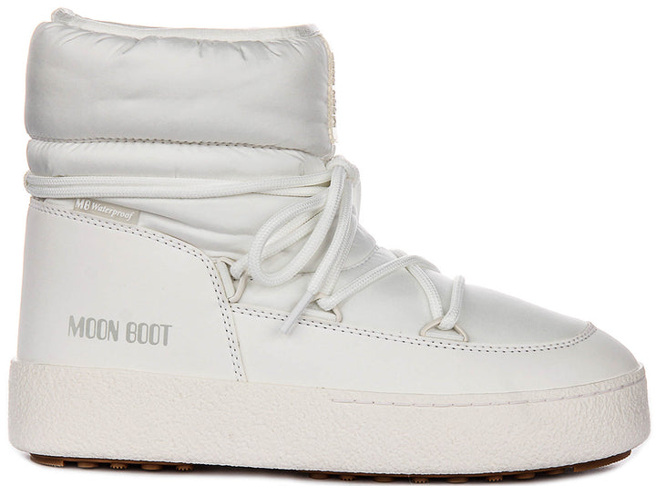 Moon Boot LTRACK Low Waterproof In White For Women