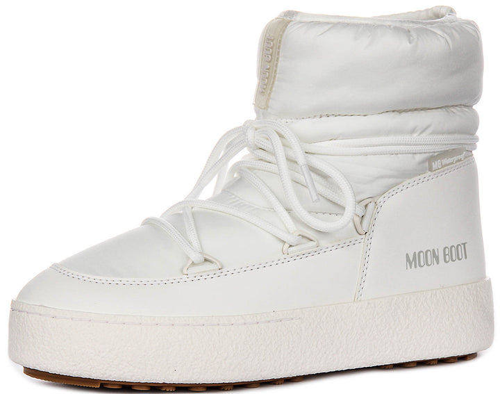 Moon Boot LTRACK Low Waterproof In White For Women