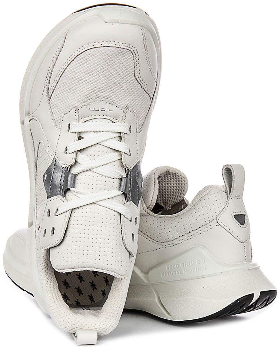 Ecco Biom 2.2 W Gore-tex In White For Women
