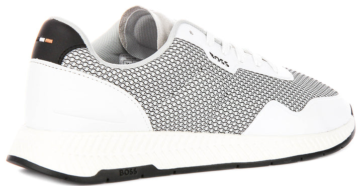 Boss Titanium Runn In White For Men