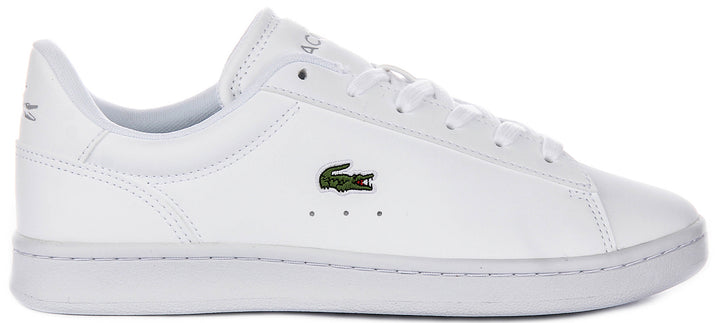 Lacoste Carnaby Set In White For Junior