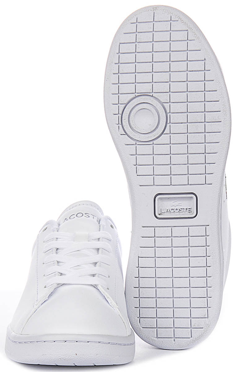 Lacoste Carnaby Set In White For Junior