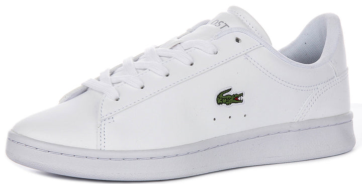 Lacoste Carnaby Set In White For Junior