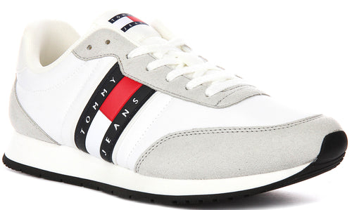 Tommy Hilfiger Casual Runner In White For Men