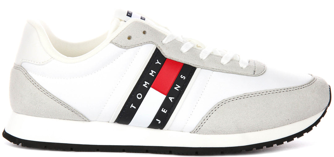 Tommy Hilfiger Casual Runner In White For Men