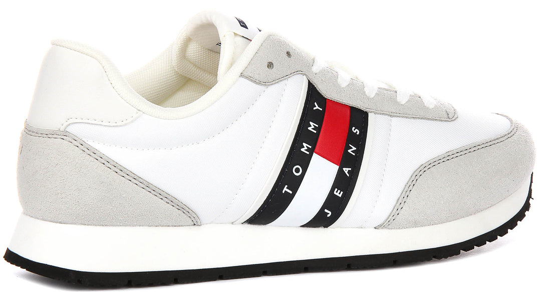 Tommy Hilfiger Casual Runner In White For Men
