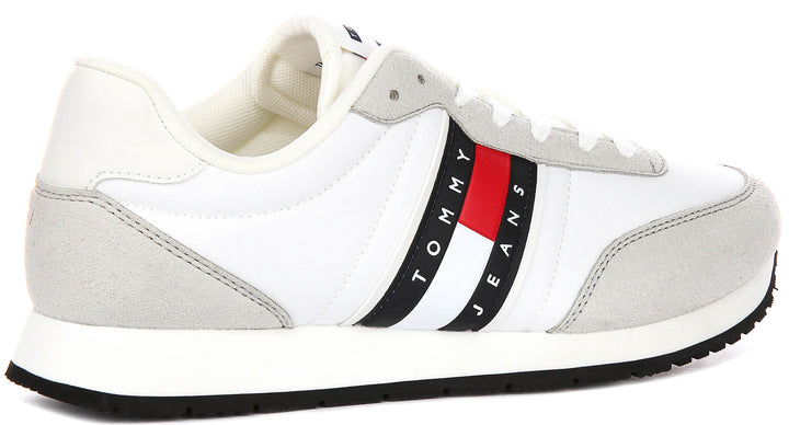 Tommy Hilfiger Casual Runner In White For Men