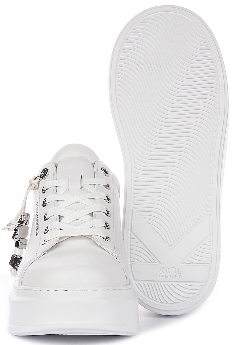 Karl Lagerfeld Anakapri Tassel In White For Women