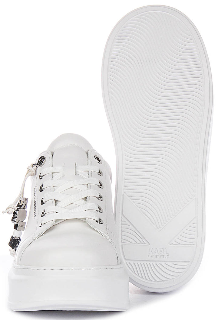 Karl Lagerfeld Anakapri Tassel In White For Women