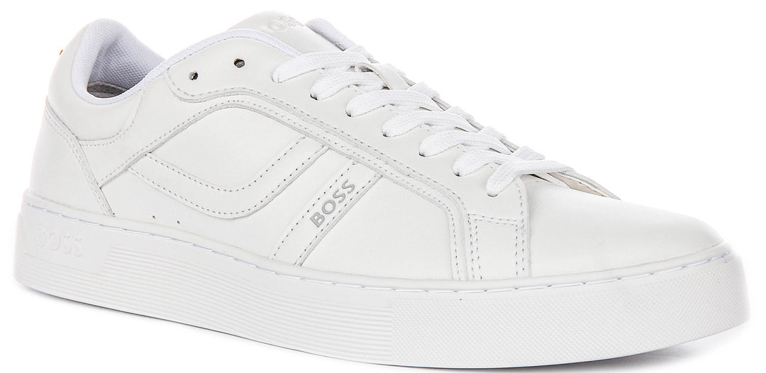 Boss Rhys Tennis In All White For Men