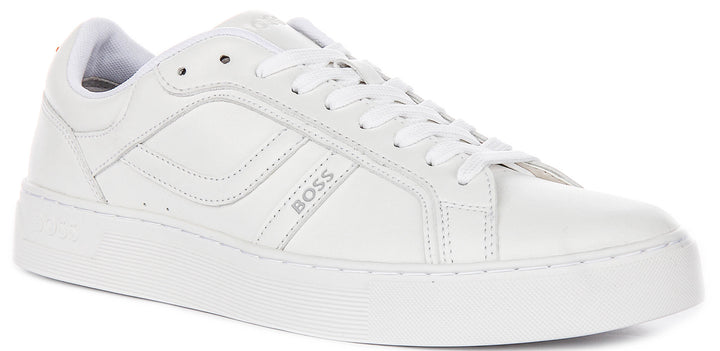 Boss Rhys Tennis In All White For Men