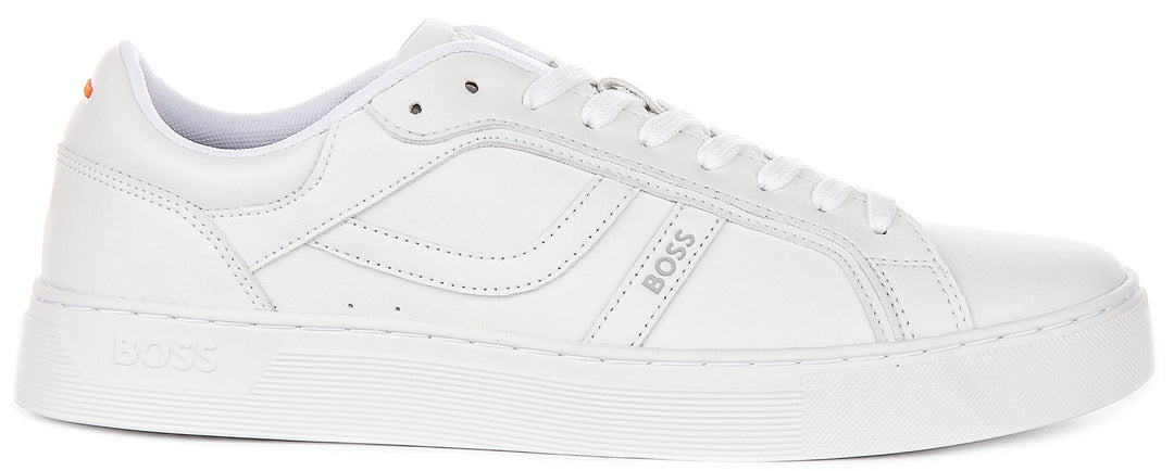 Boss Rhys Tennis In All White For Men