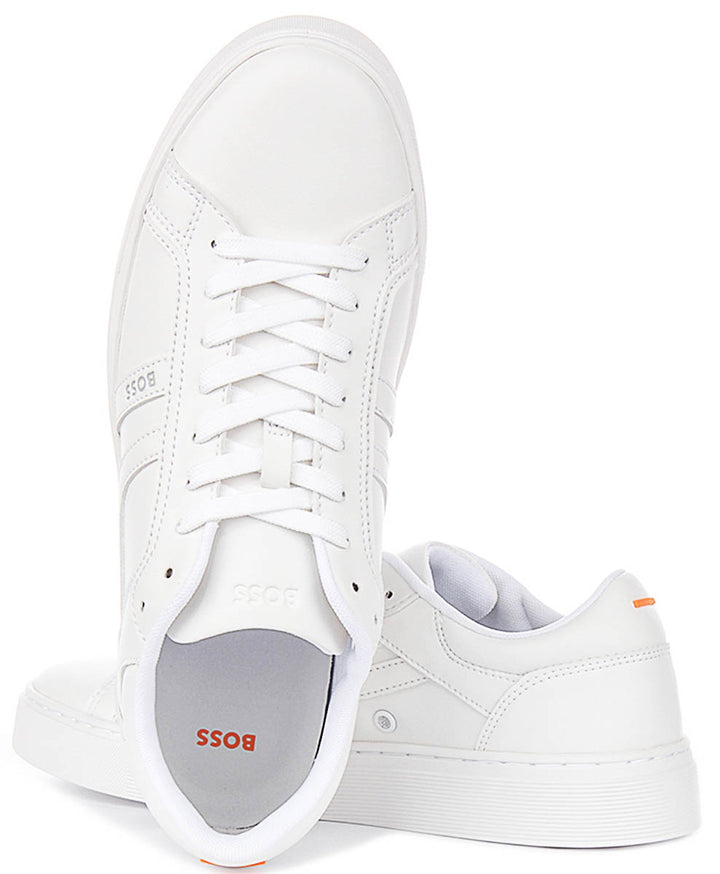 Boss Rhys Tennis In All White For Men