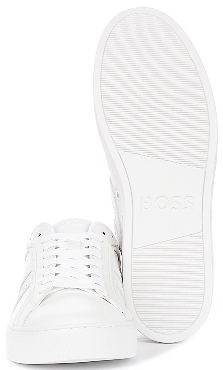 Boss Rhys Tennis In All White For Men