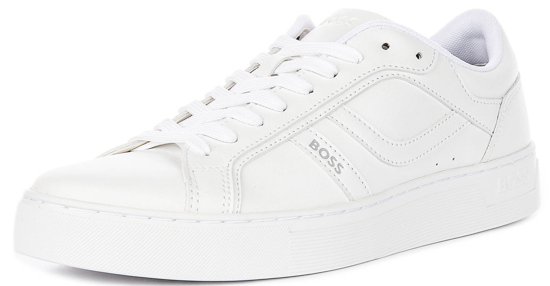 Boss Rhys Tennis In All White For Men