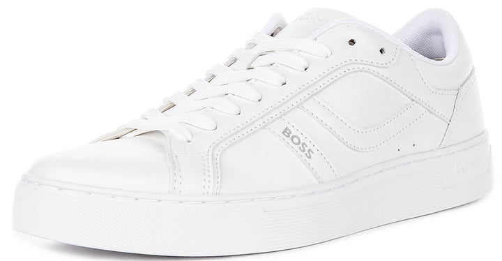 Boss Rhys Tennis In All White For Men