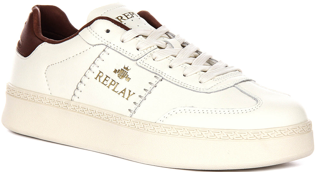 Replay Playme Heat In White For Men
