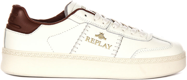 Replay Playme Heat In White For Men