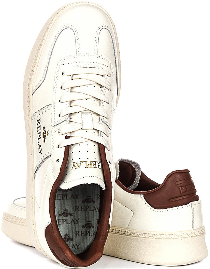 Replay Playme Heat In White For Men