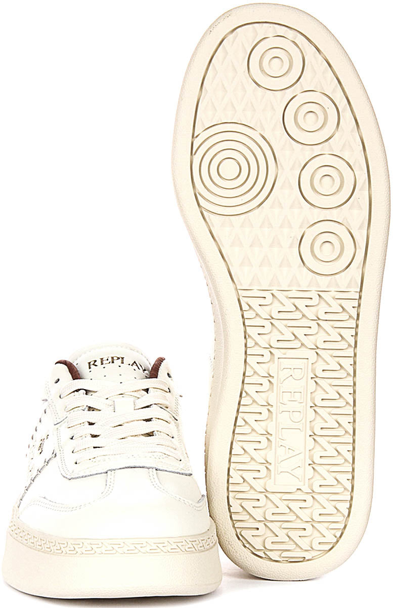 Replay Playme Heat In White For Men