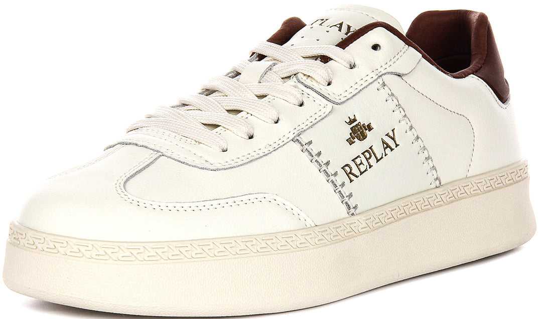 Replay Playme Heat In White For Men