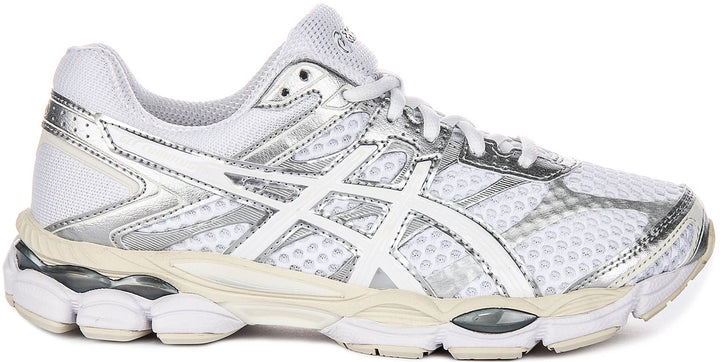 Asics Gel Cumulus 16 In White For Womens