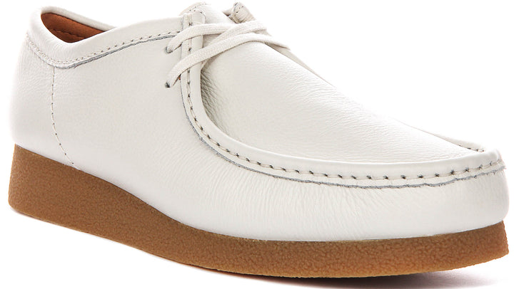 Clarks Wallabee Evo In White For Men