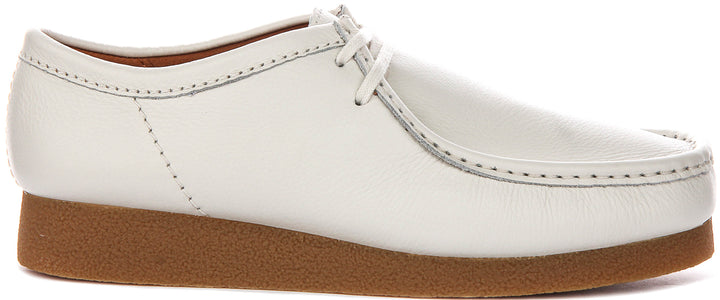 Clarks Wallabee Evo In White For Men