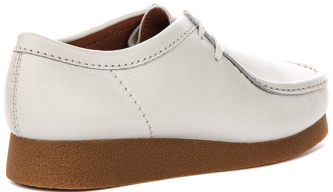 Clarks Wallabee Evo In White For Men