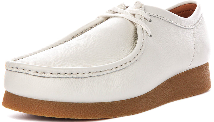 Clarks Wallabee Evo In White For Men