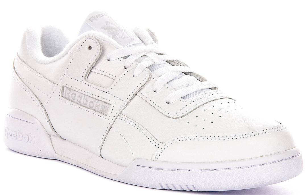 Reebok Workout Plus In White For Men